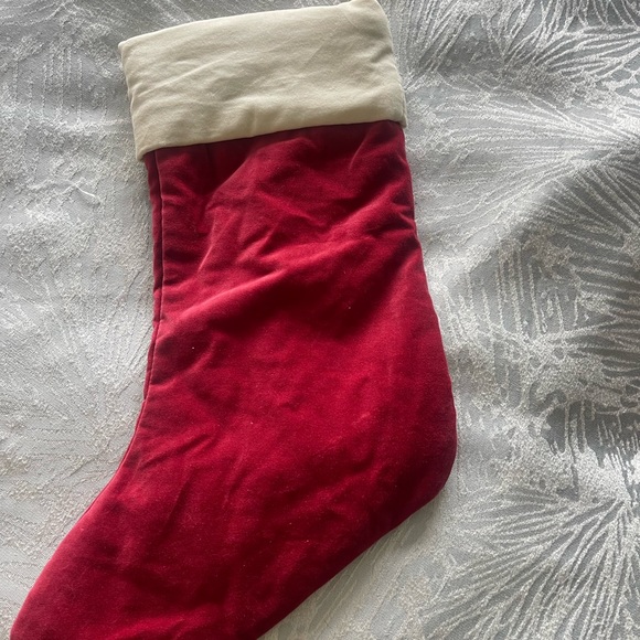 Pottery Barn classic velvet stocking “Brian” - Picture 2 of 4